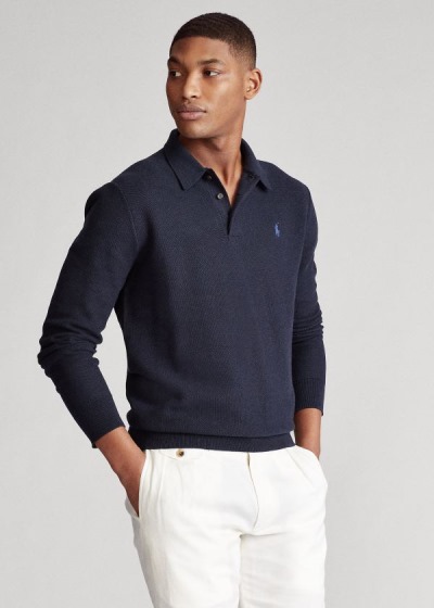 Suéter Polo Ralph Lauren Algodão Polo-Collar Homem 30968-GCID